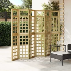 vidaXL Écran de confidentialité Marron miel 240 x 180 cm