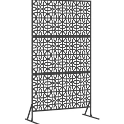 vidaXL Écran de confidentialité 100 x 50 x 180 cm Acier