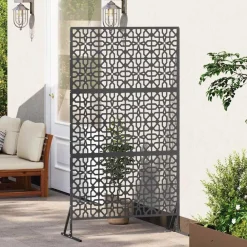 vidaXL Écran de confidentialité 100 x 50 x 180 cm Acier