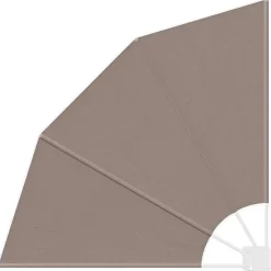 Pelouses & Jardins-vidaXL Écran de confidentialité pour balcon 115 x 115 cm Taupe