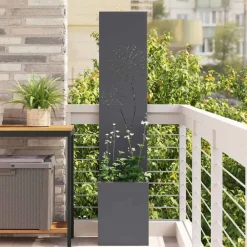 Décorations-vidaXL Écran de confidentialité de jardin 32 x 150 cm Anthracite