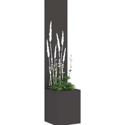 Décorations-vidaXL Écran de confidentialité de jardin 32 x 32 x 150 cm Noir