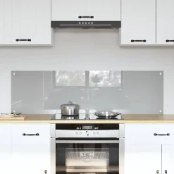 vidaXL Crédence de cuisine 2 pcs 70 x 40 cm verre trempé