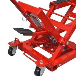vidaXL Cric hydraulique de moto / VTT 680 kg Rouge
