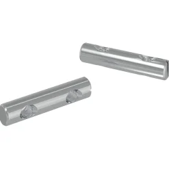 vidaXL Écrou 2 pcs Zincé 60 x 12 mm Fer