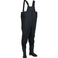 Loisirs De Plein Air-vidaXL Cuissardes avec bottes taille 39 Noir