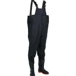 Loisirs De Plein Air-vidaXL Cuissardes avec bottes taille 45 Noir