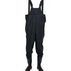 Loisirs De Plein Air-vidaXL Cuissardes avec bottes taille 45 Noir