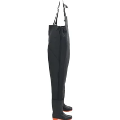 Loisirs De Plein Air-vidaXL Cuissardes avec bottes taille 45 Noir