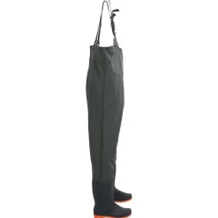 Loisirs De Plein Air-vidaXL Cuissardes avec bottes taille 46 Vert foncé