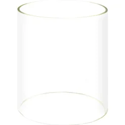 vidaXL Cylindre en verre pour réchaud à hot-dog 200 x 240 mm