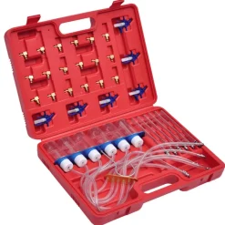 vidaXL Débimètre pour injecteur commun diesel avec jeu d'adaptateurs
