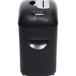 vidaXL Déchiqueteuse de papier 10 feuilles à micro-coupe Noir