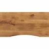 Accessoires Pour Tables-vidaXL Dessus de bureau avec courbe 110x50x2,5 cm manguier massif brut