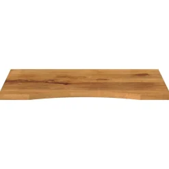 Accessoires Pour Tables-vidaXL Dessus de bureau avec courbe 100x50x2,5 cm manguier massif brut