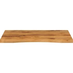 Accessoires Pour Tables-vidaXL Dessus de bureau avec courbe 110x80x2,5 cm manguier massif brut