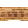 Accessoires Pour Tables-vidaXL Dessus de bureau avec courbe 140x50x2,5 cm manguier massif brut