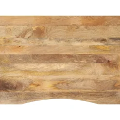 Accessoires Pour Tables-vidaXL Dessus de bureau avec courbe 100x80x2,5 cm manguier massif brut