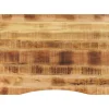 vidaXL Dessus de bureau avec courbe 110x80x2,5 cm manguier massif brut