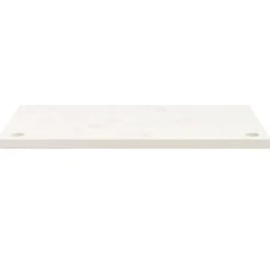Accessoires Pour Meubles De Bureau-vidaXL Dessus de bureau 80x40x2,5 cm bois massif de pin Blanc