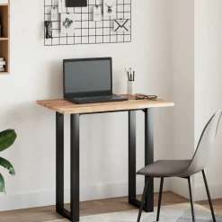 Accessoires Pour Meubles De Bureau-vidaXL Dessus de bureau fini à l'huile 80x50x2 cm bois d'acacia massif Finition &agrave; l'huile