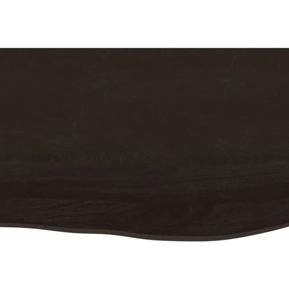 Accessoires Pour Tables-vidaXL Dessus de bureau 60x40x2 cm bois chêne traité Marron foncé