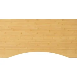 vidaXL Dessus de bureau 110x55x4 cm bambou