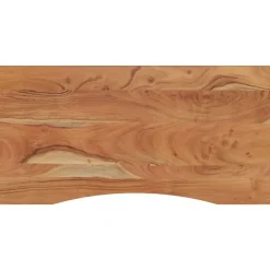 vidaXL Dessus de bureau 110x60x2,5 cm rectangulaire bois massif acacia