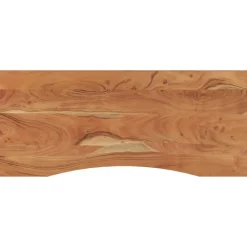vidaXL Dessus de bureau 110x50x2,5 cm rectangulaire bois massif acacia