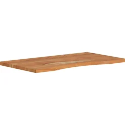 Accessoires Pour Tables-vidaXL Dessus de bureau 90x50x2,5cm rectangulaire bois massif d'acacia