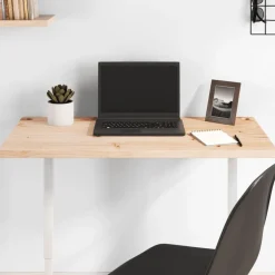 Accessoires Pour Meubles De Bureau-vidaXL Dessus de bureau 80x40x2,5 cm bois massif de pin Naturel