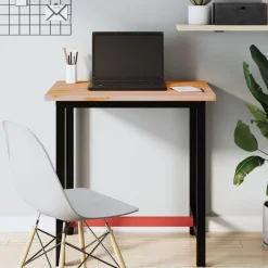 Accessoires Pour Tables-vidaXL Dessus de bureau 80x55x2,5 cm bois massif de hêtre