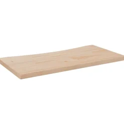 vidaXL Dessus de bureau 80x40x2,5 cm bois massif de pin