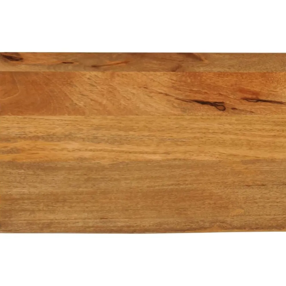 Accessoires Pour Tables-vidaXL Dessus de table à bord vivant 50x20x2,5 cm bois massif manguier finition chêne