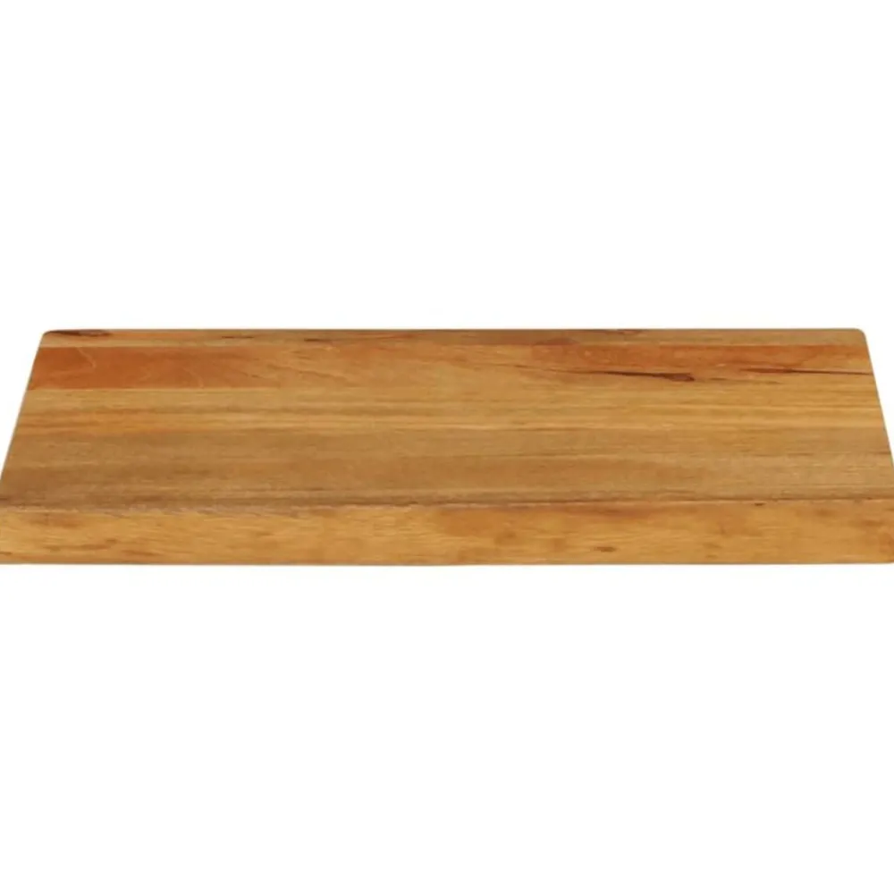 Accessoires Pour Tables-vidaXL Dessus de table à bord vivant 50x20x2,5 cm bois massif manguier finition chêne