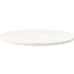 Accessoires Pour Tables-vidaXL Dessus de table 70x35x2,5 cm bois de pin massif ovale Blanc