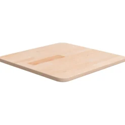 vidaXL Dessus de table carré 40x40x1,5 cm Bois chêne massif non traité