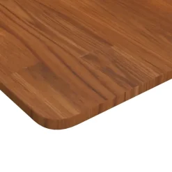 Accessoires Pour Tables-vidaXL Dessus de table carré 40x40x1,5cm Bois chêne traité Marron foncé