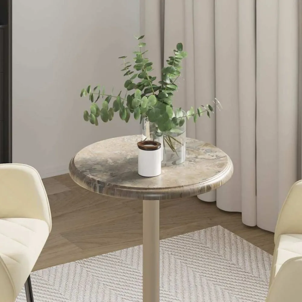 Accessoires Pour Tables-vidaXL Dessus de table Ø40x2,5 cm Marbre Gris
