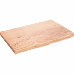 vidaXL Dessus de table 60x40x2 cm bois chêne traité