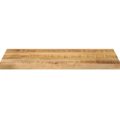 vidaXL Dessus de table rectangulaire bois massif de manguier brut