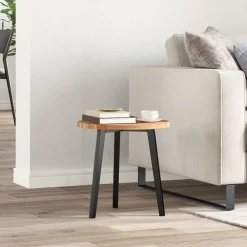 vidaXL Dessus de table rond Ø40x2 cm bois massif d'acacia