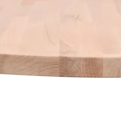 Accessoires Pour Tables-vidaXL Dessus de table Ø30x1,5 cm rond bois massif de hêtre Marron clair