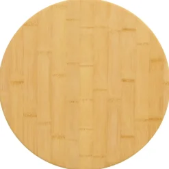 vidaXL Dessus de table Ø40x1,5 cm bambou
