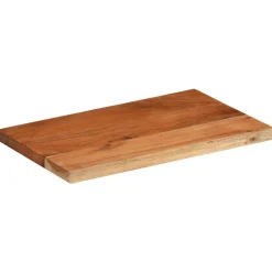 vidaXL Dessus de table 40x20x2,5 cm rectangulaire bois massif d'acacia