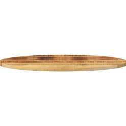 vidaXL Dessus de table 110x40x3,8 cm ovale bois massif de manguier