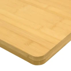 vidaXL Dessus de table 40x80x1,5 cm bambou