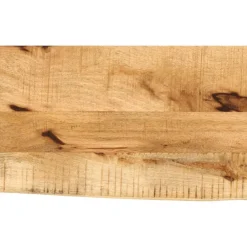 vidaXL Dessus de table 40x20x2,5 cm bord vif bois massif manguier brut