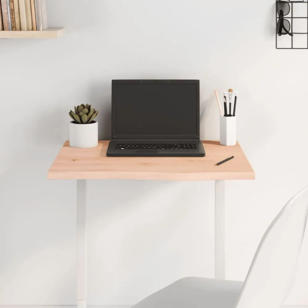 Accessoires Pour Tables-vidaXL Dessus de table 60x40x2 cm bois de chêne massif non traité Naturel