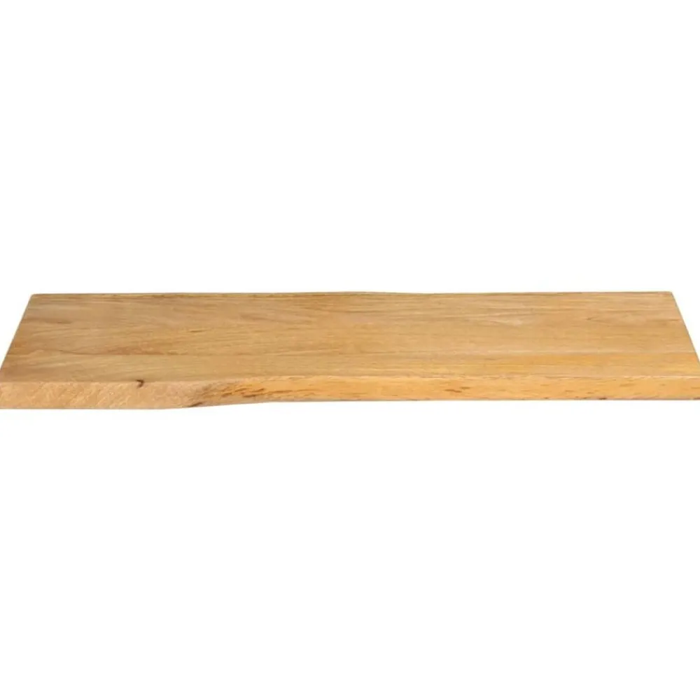 Accessoires Pour Tables-vidaXL Dessus de table 80x40x3,8 cm bord vivant bois massif manguier Bois de manguier (naturel)